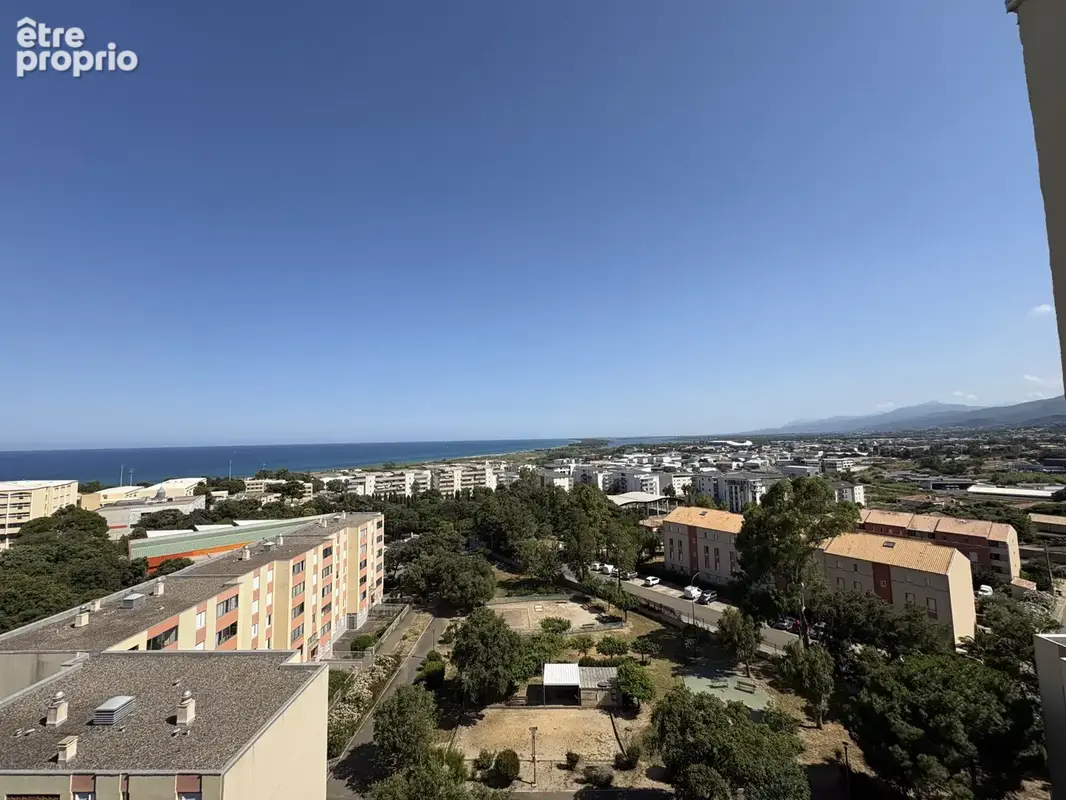 Bastia   Résidence « Agliani »   T4 vue mer au 9e étage avec ascenseur et loggia - photo 3