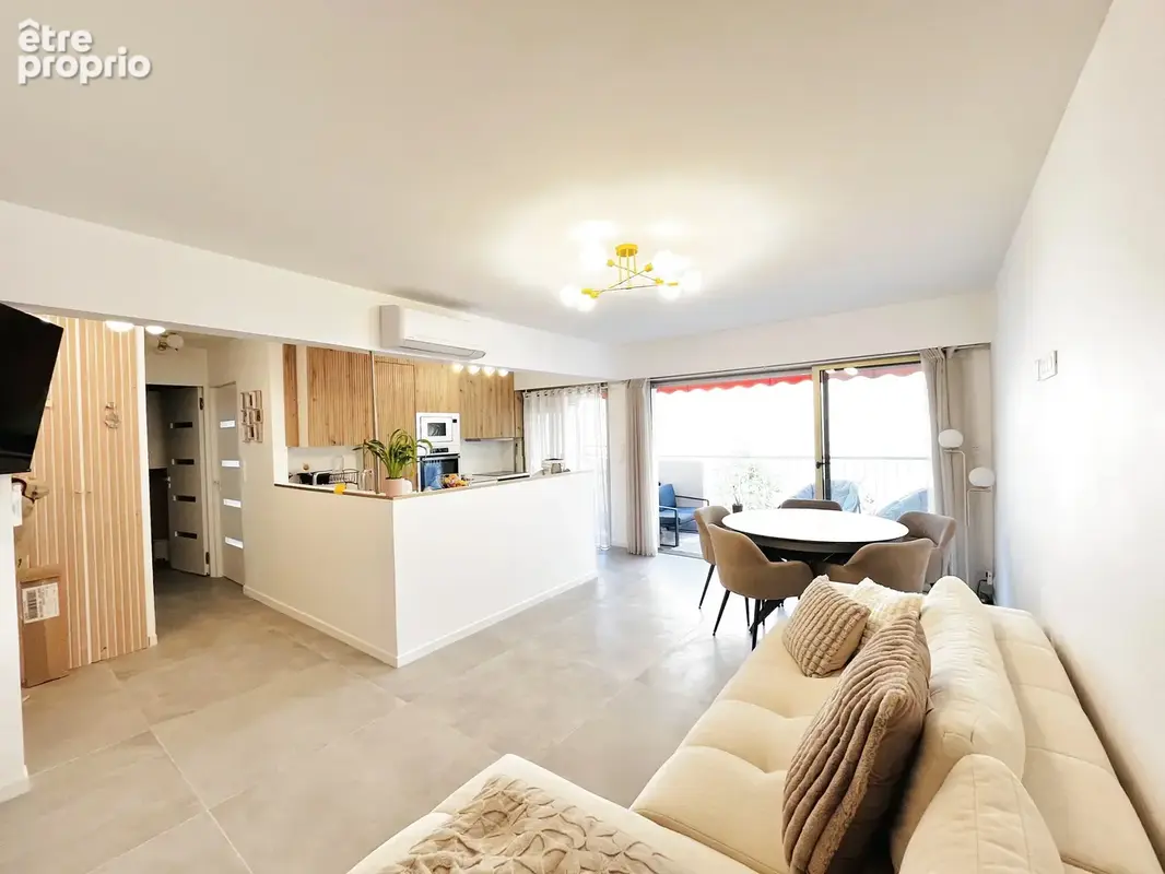 A vendre appartement 2 piéces centres ville de juan les pins plage a pied - photo 3