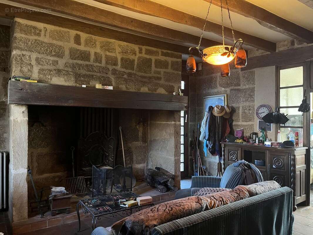 Salon - Maison à LACAPELLE-MARIVAL