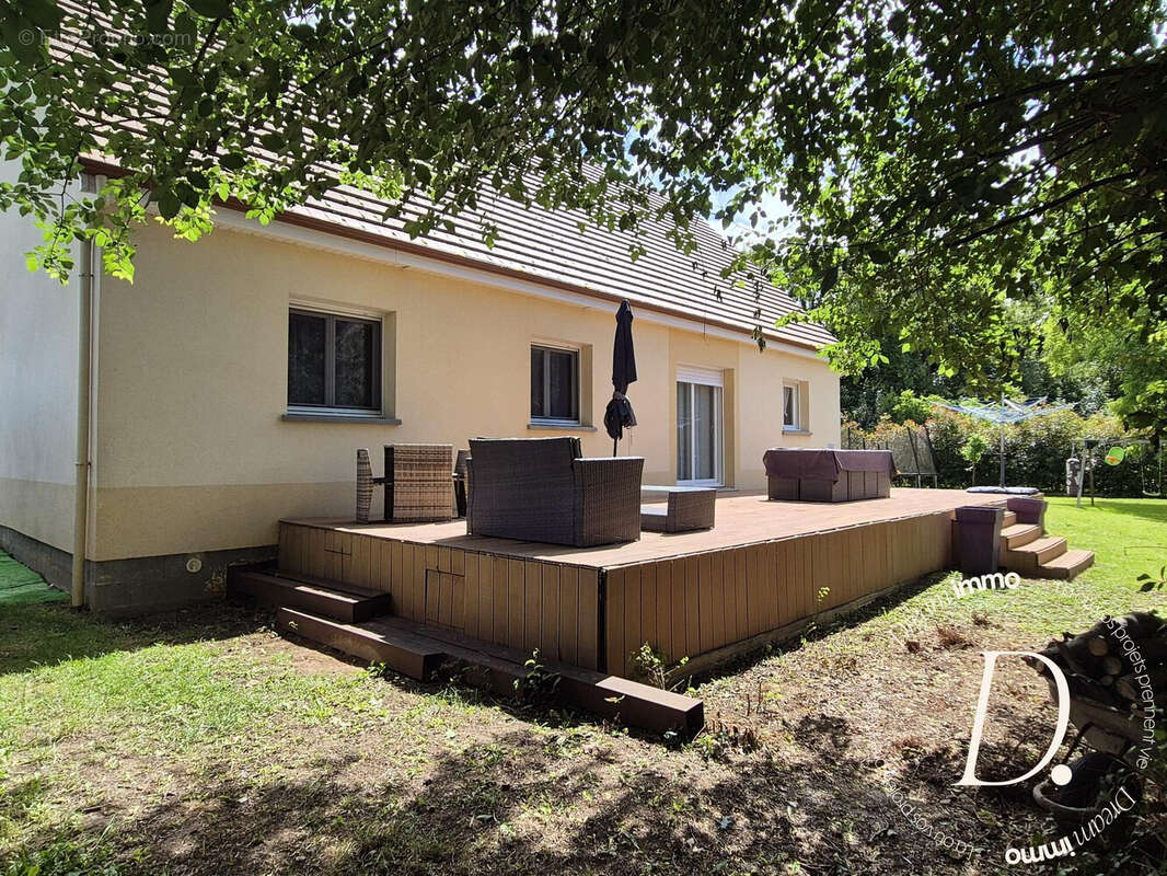 vue arrière de la maison - Maison à GASNY