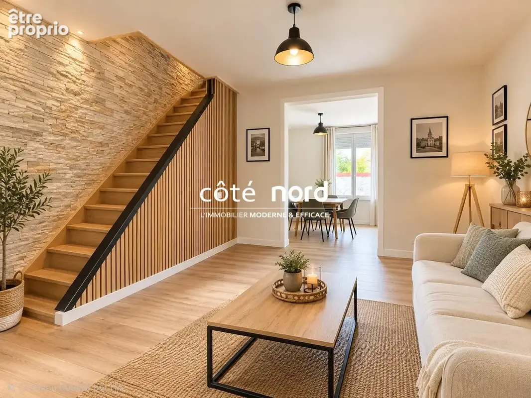 Maison 4 pièces 60 m² à vendre à Caudry (59540) - photo 2