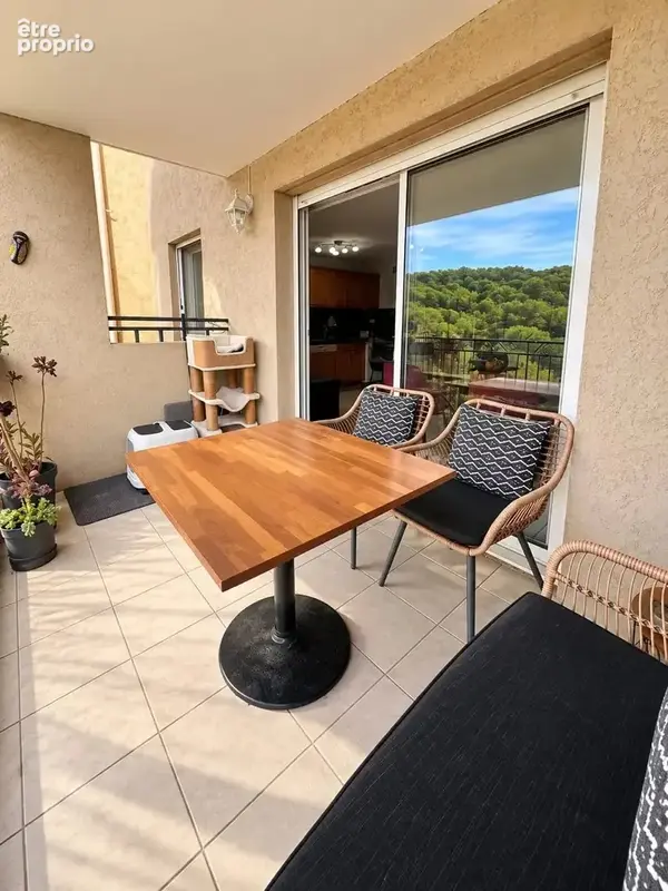 Mougins le haut - 3p - terrasse sud - verdure - photo 7