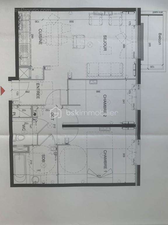 Appartement à MONTEVRAIN