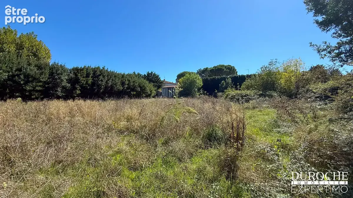 Caderousse   Terrain à bâtir de 1 369 m2 libre constructeur, au calme - photo 3