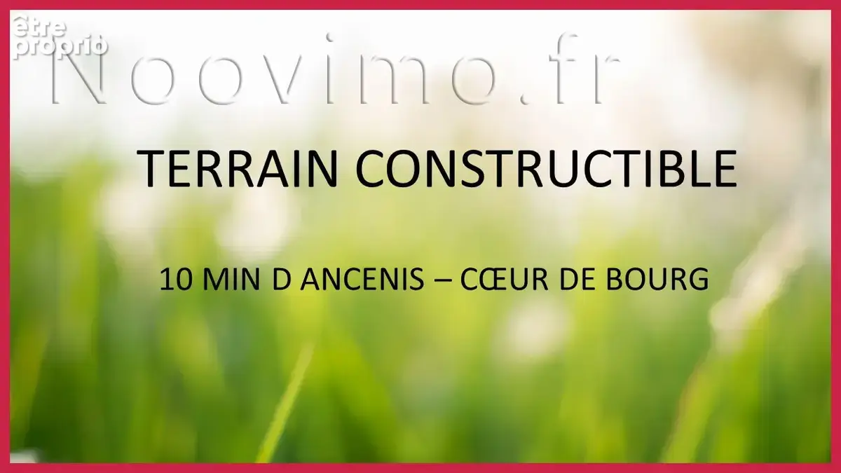 Terrain constructible 8min de l'A11, 15min d'Ancenis - photo 2