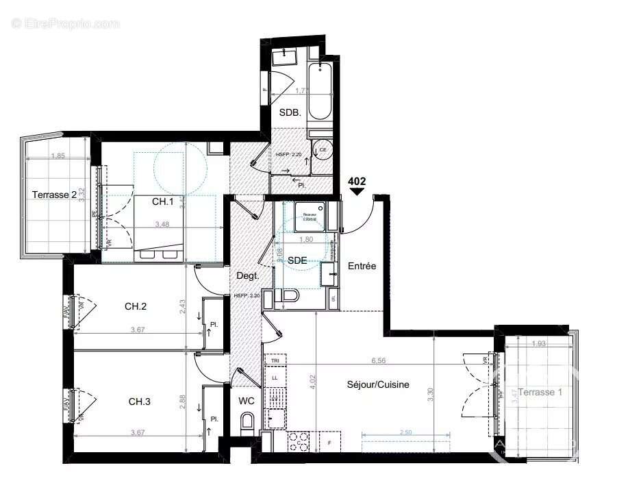 Appartement à NICE