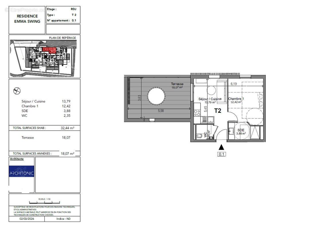Appartement à SAINT-RAPHAEL