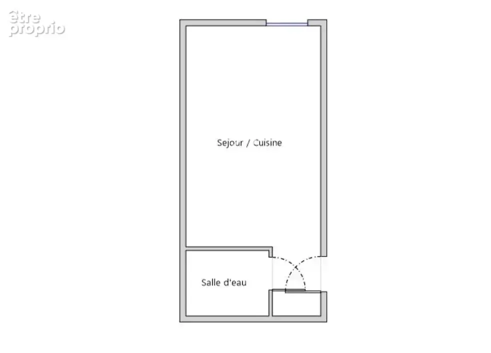 Paris 11e - RUE DE LA PIERRE LEVÉE - Studio à vendre - 9,01m² Carrez - 10,99m² au sol. - photo 11