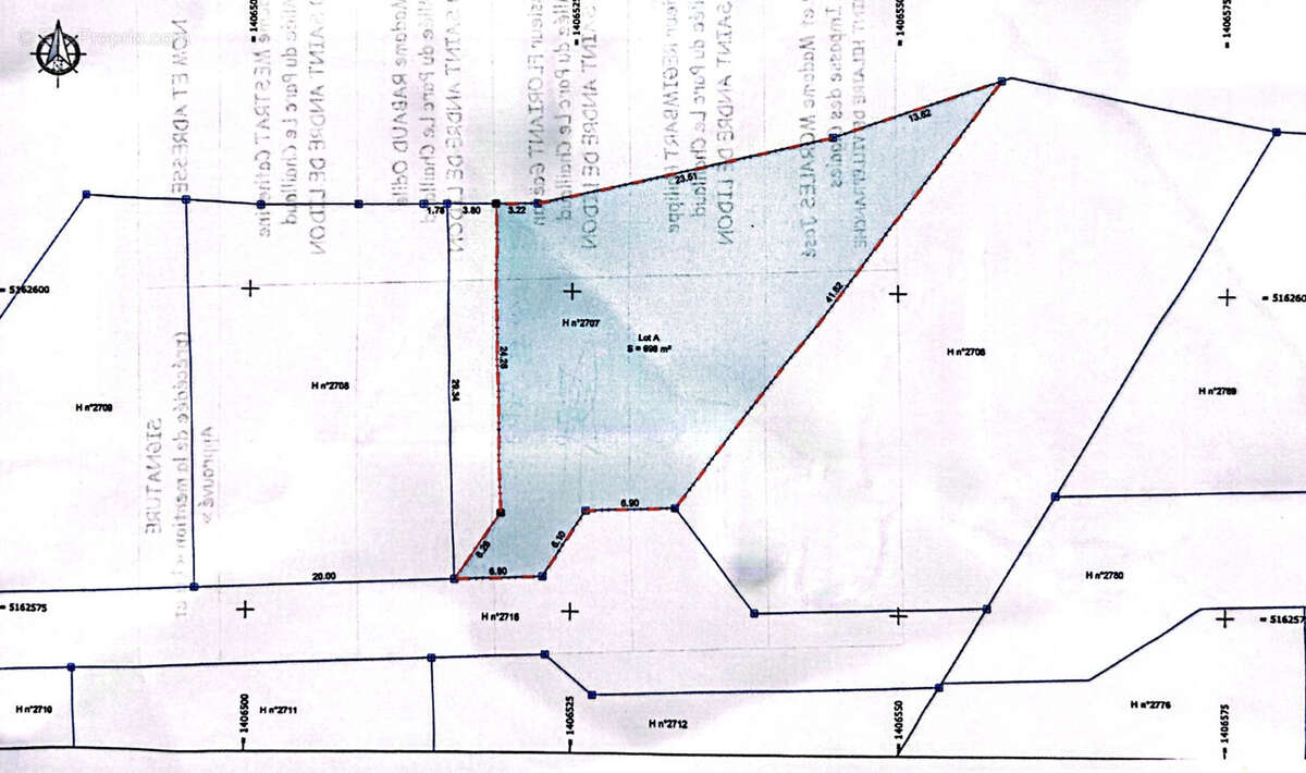 Terrain à SAINT-ANDRE-DE-LIDON