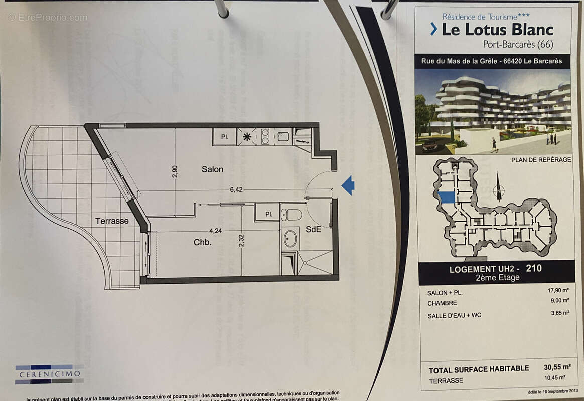 Appartement à LE BARCARES
