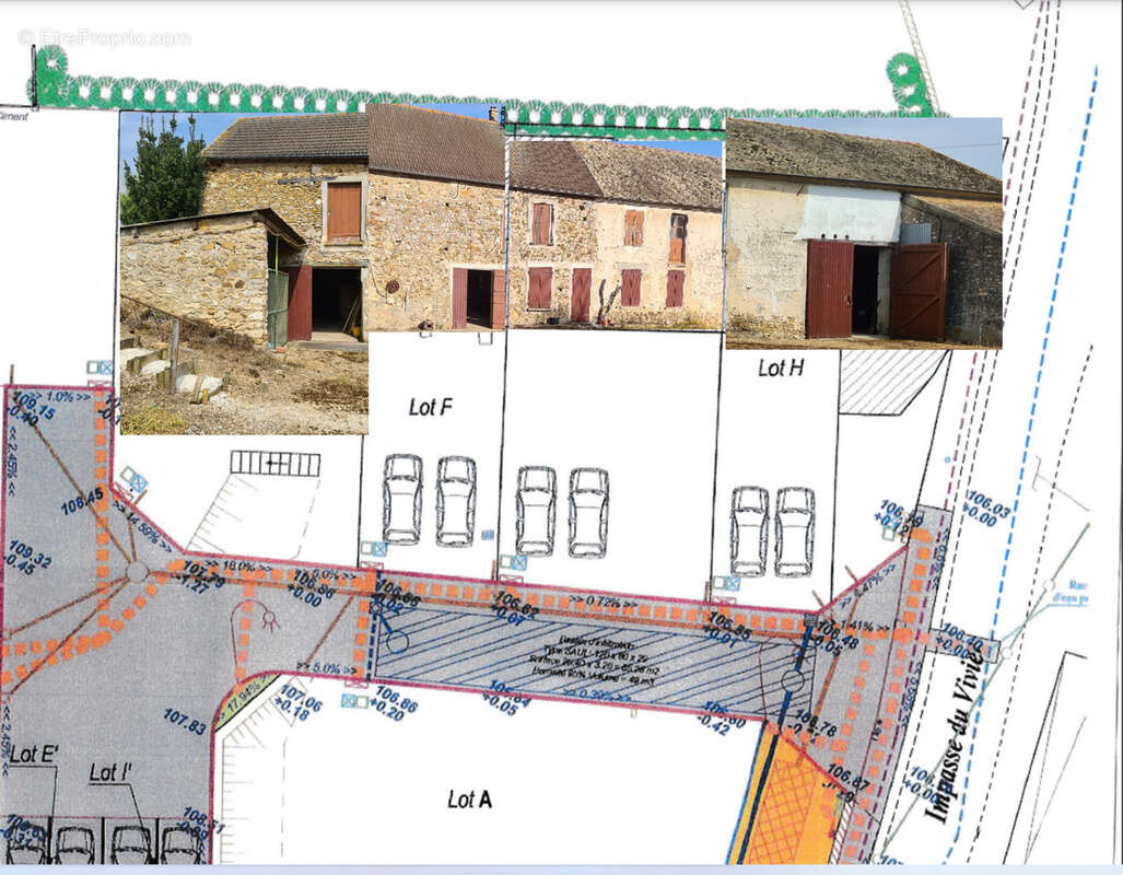 Orgerus 2 kms grange à rénover issue de la division d'un corps de ferme - photo 7