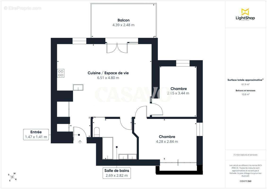 Appartement à NANTES
