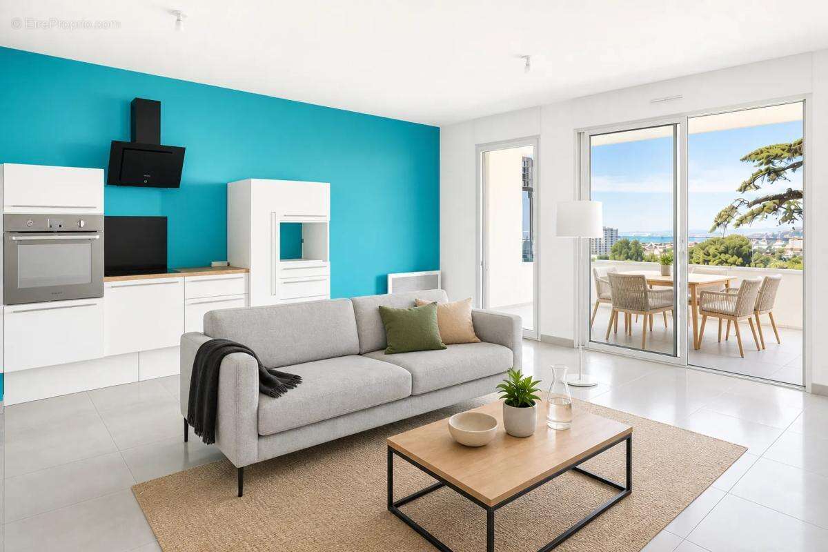 Appartement T3 de 70 m² à Marseille Mazargues - photo 3
