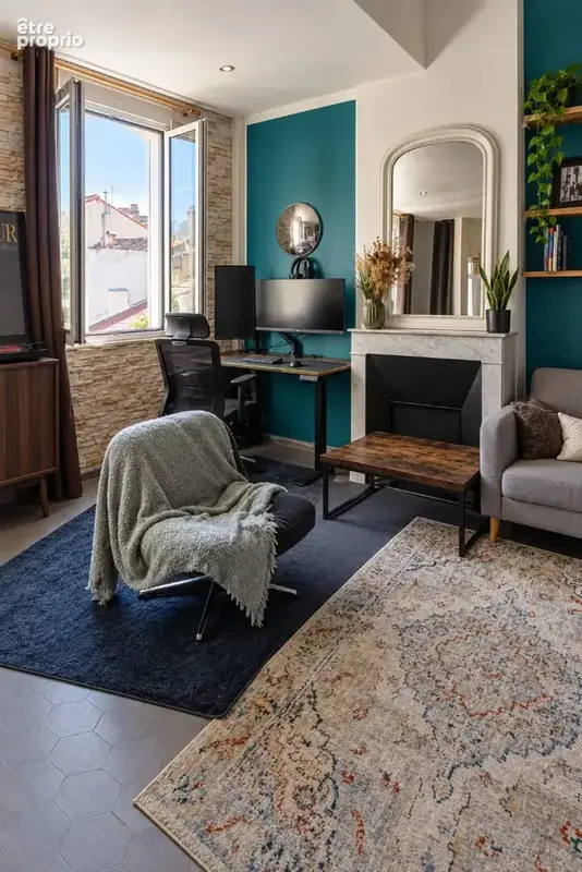 Rue auguste blanqui - studio - luminosite, coeur d'ilot - photo 2