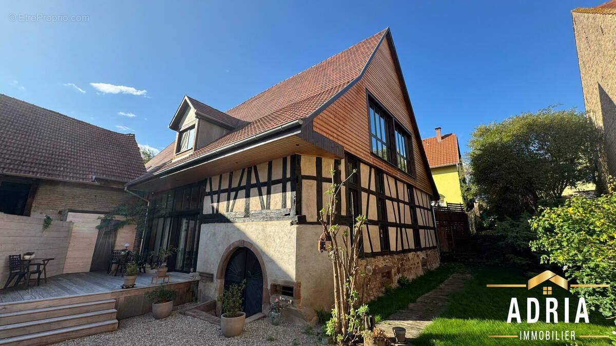 Maison à BREUSCHWICKERSHEIM