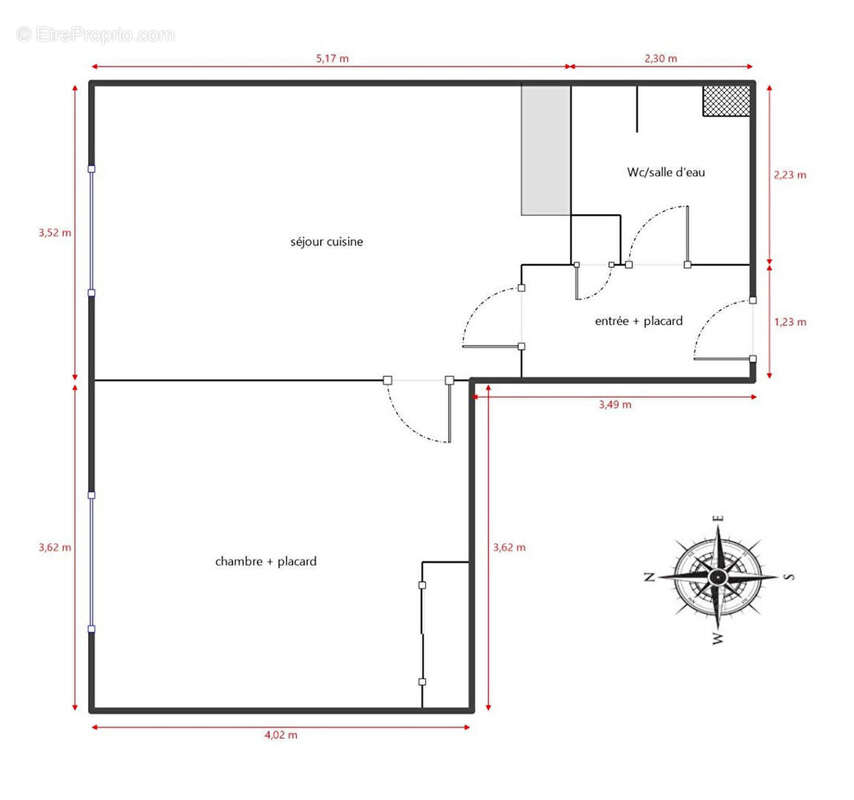 Appartement 40m² à marseille 3e arrondissement - photo 6
