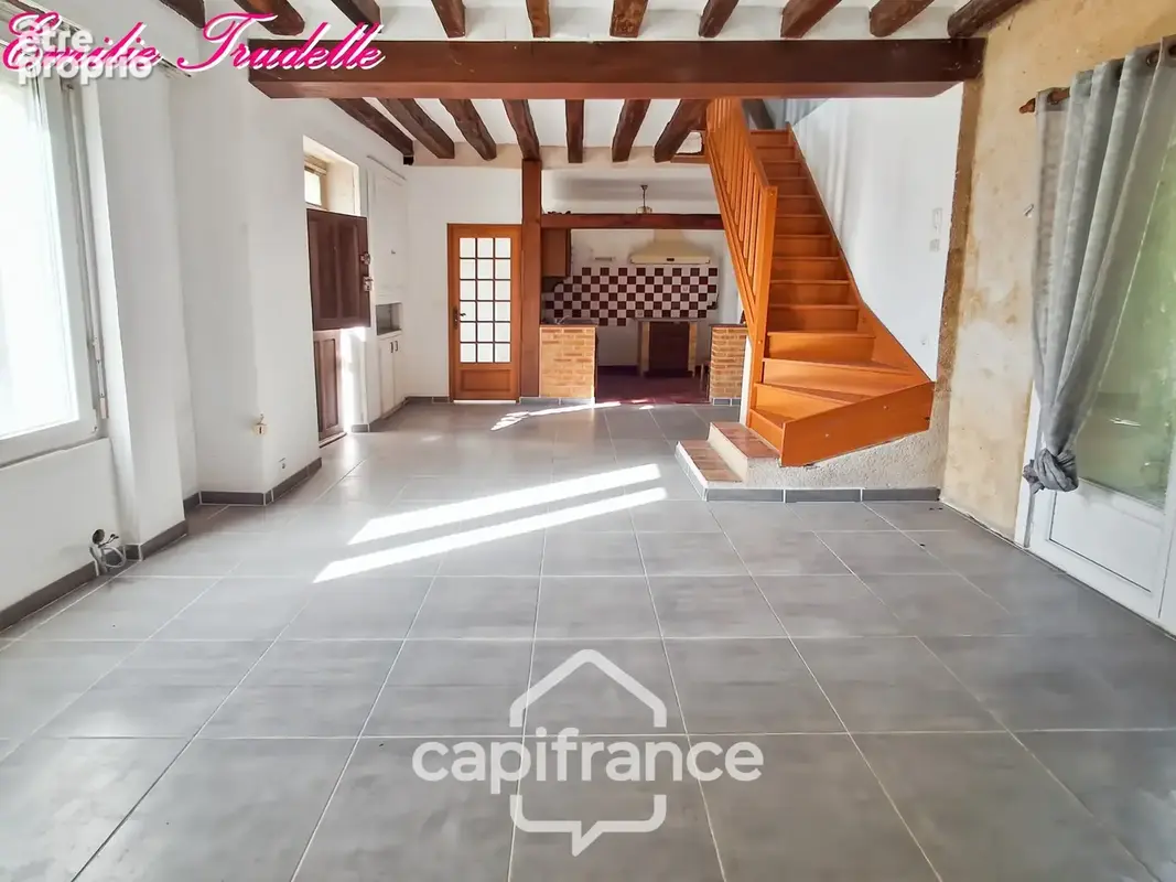 Maison à vendre 3 pièces PONT DE BRAYE (72) - 68m², 1 voir 2 chambres - terrain de 2000m² - photo 7