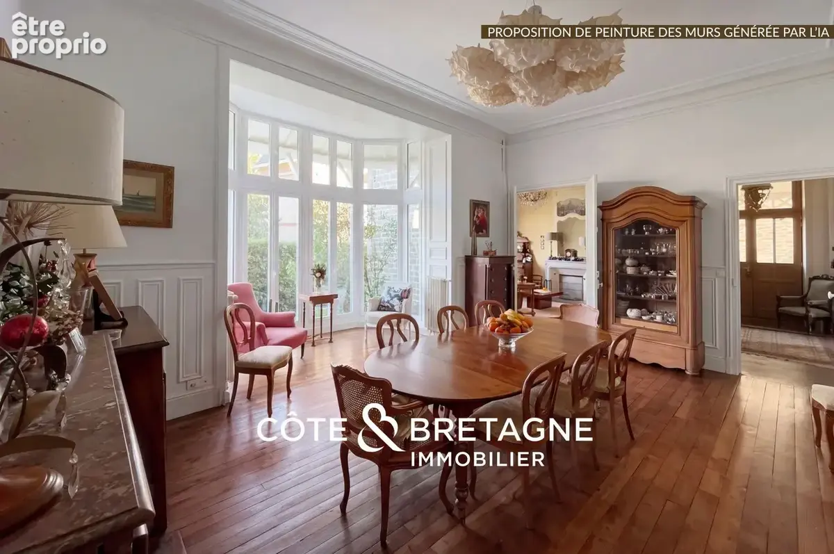 Maison de caractère à Dinan   Demeure bourgeoise avec gîte  Réf : 2025136 - photo 3