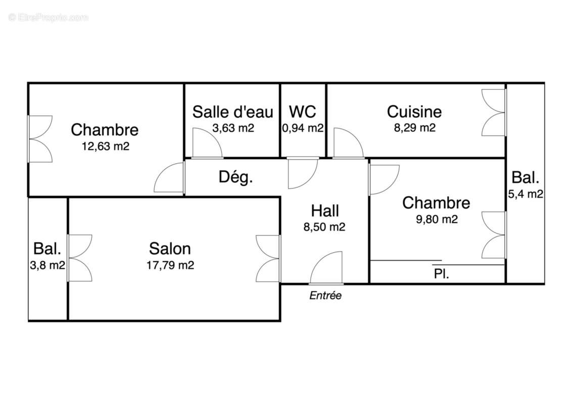 Appartement à MARSEILLE-7E