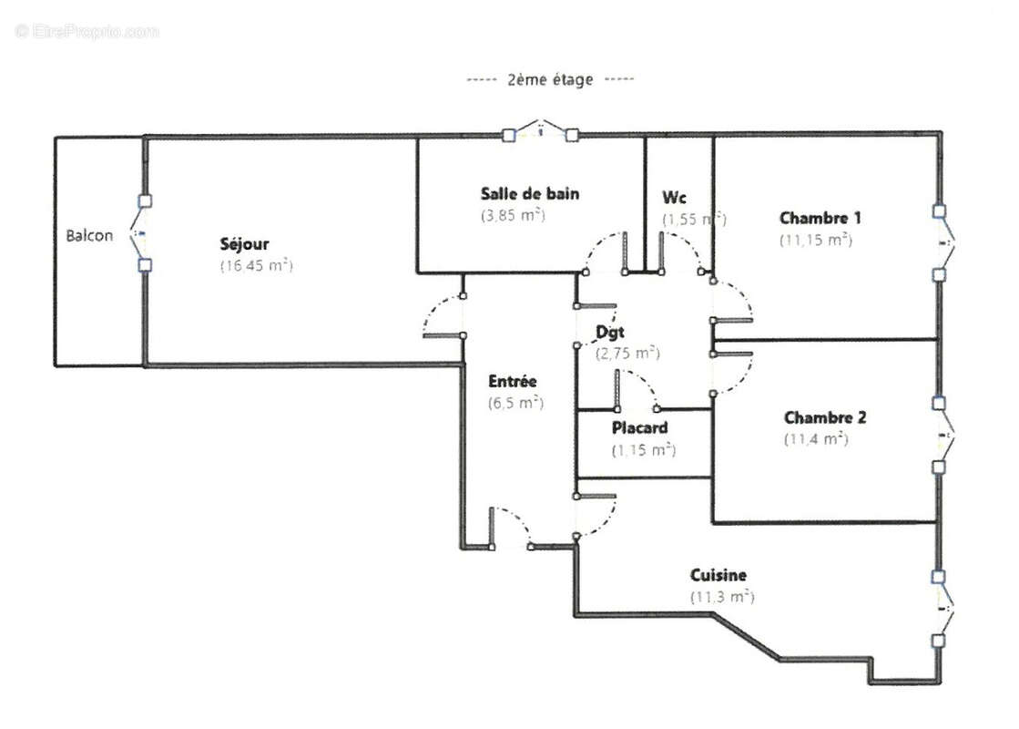 Appartement à LA GARENNE-COLOMBES