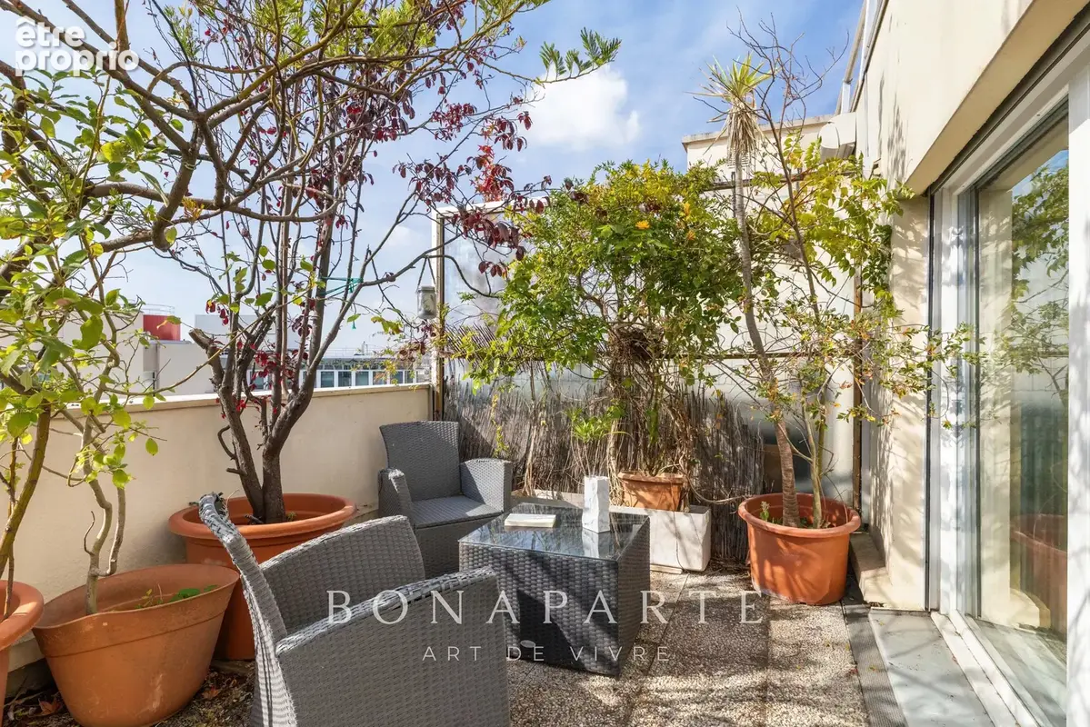 Paris xixe – belleville – dernier étage - rooftop de 92 m² avec terrasse de 68 m² - photo 5