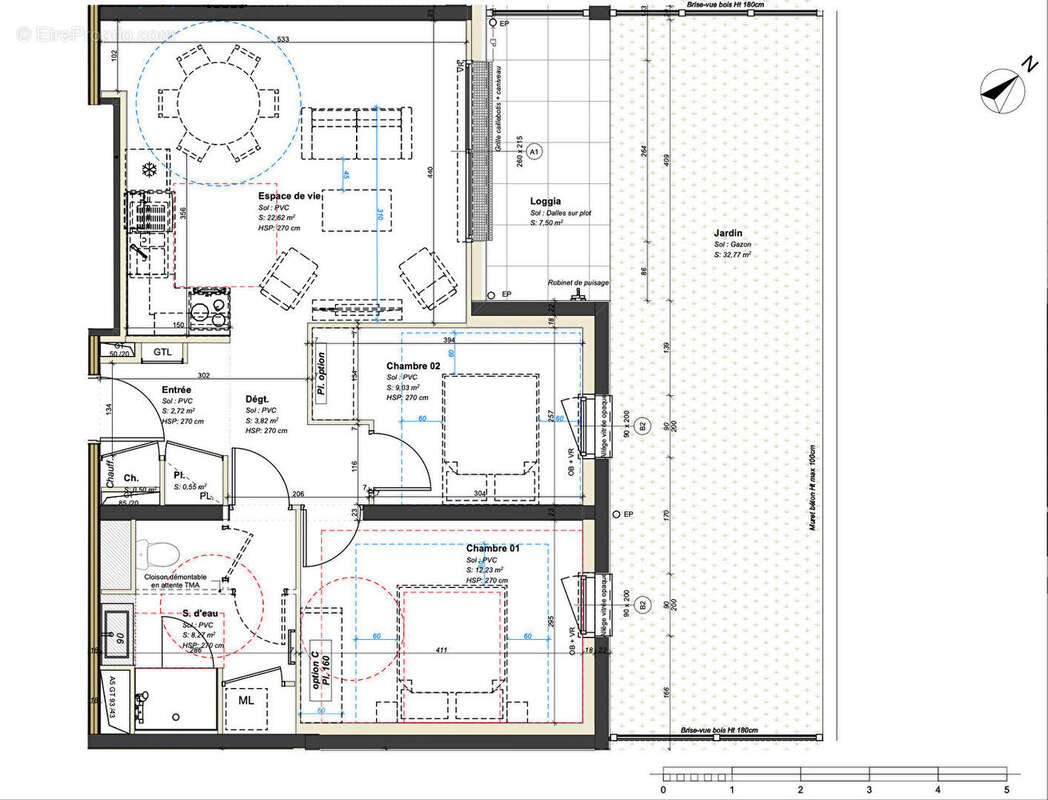 Appartement à AVRILLE