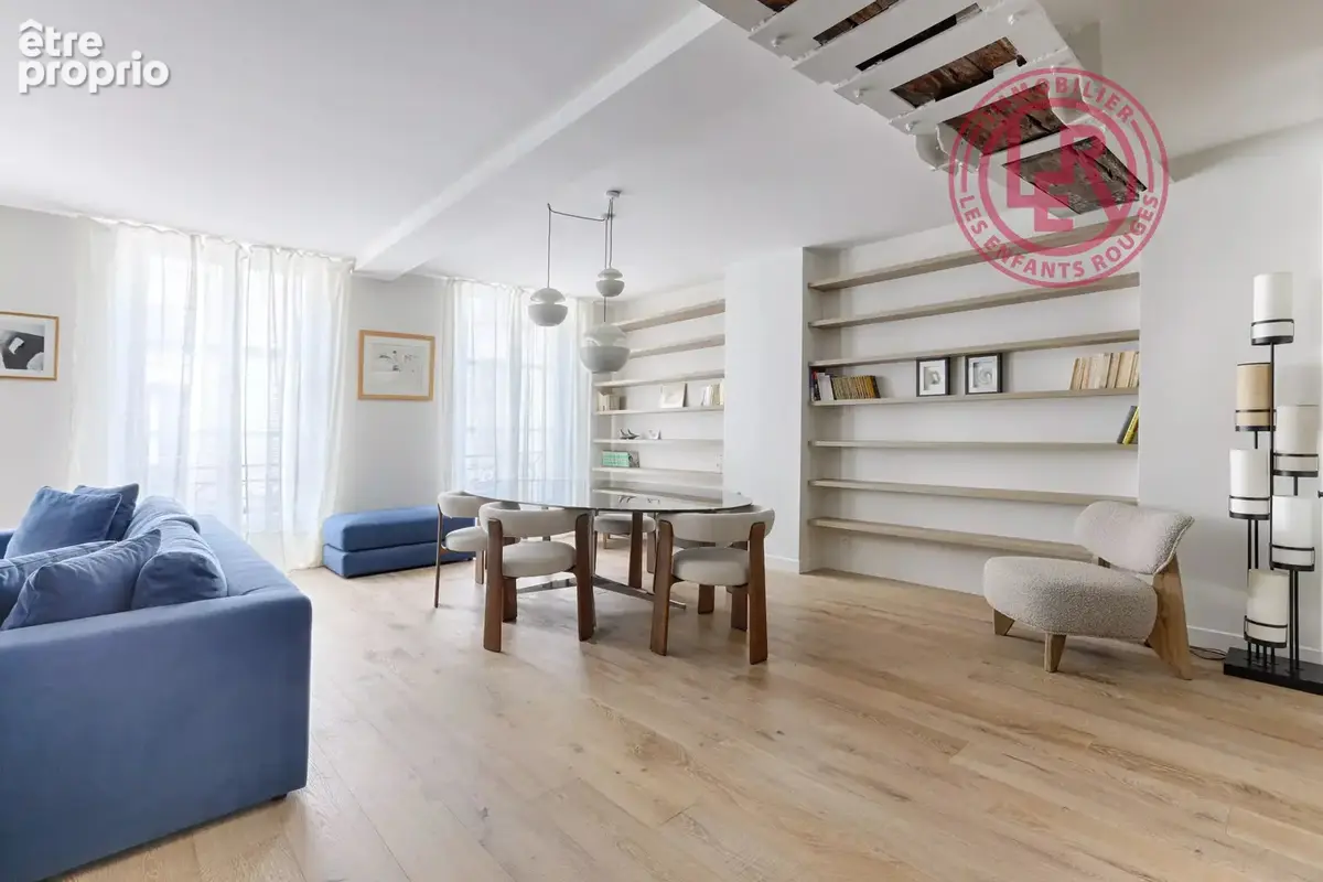 Paris 3ème - Quartier des Enfants Rouges - Appartement d’exception au calme, entièrement rénové - photo 6