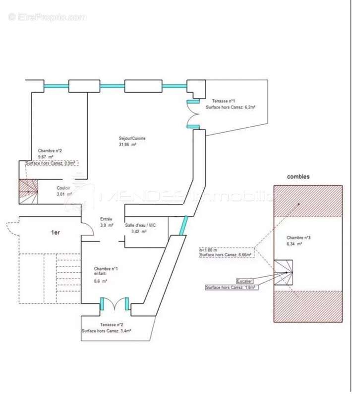 Appartement à ROQUEBRUNE-CAP-MARTIN