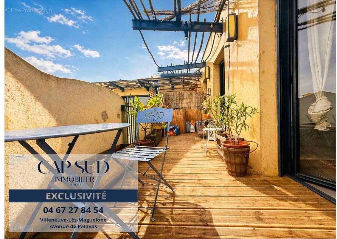 Appartement à VILLENEUVE-LES-MAGUELONE