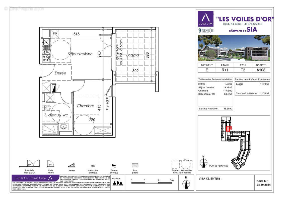 Appartement à LE BARCARES