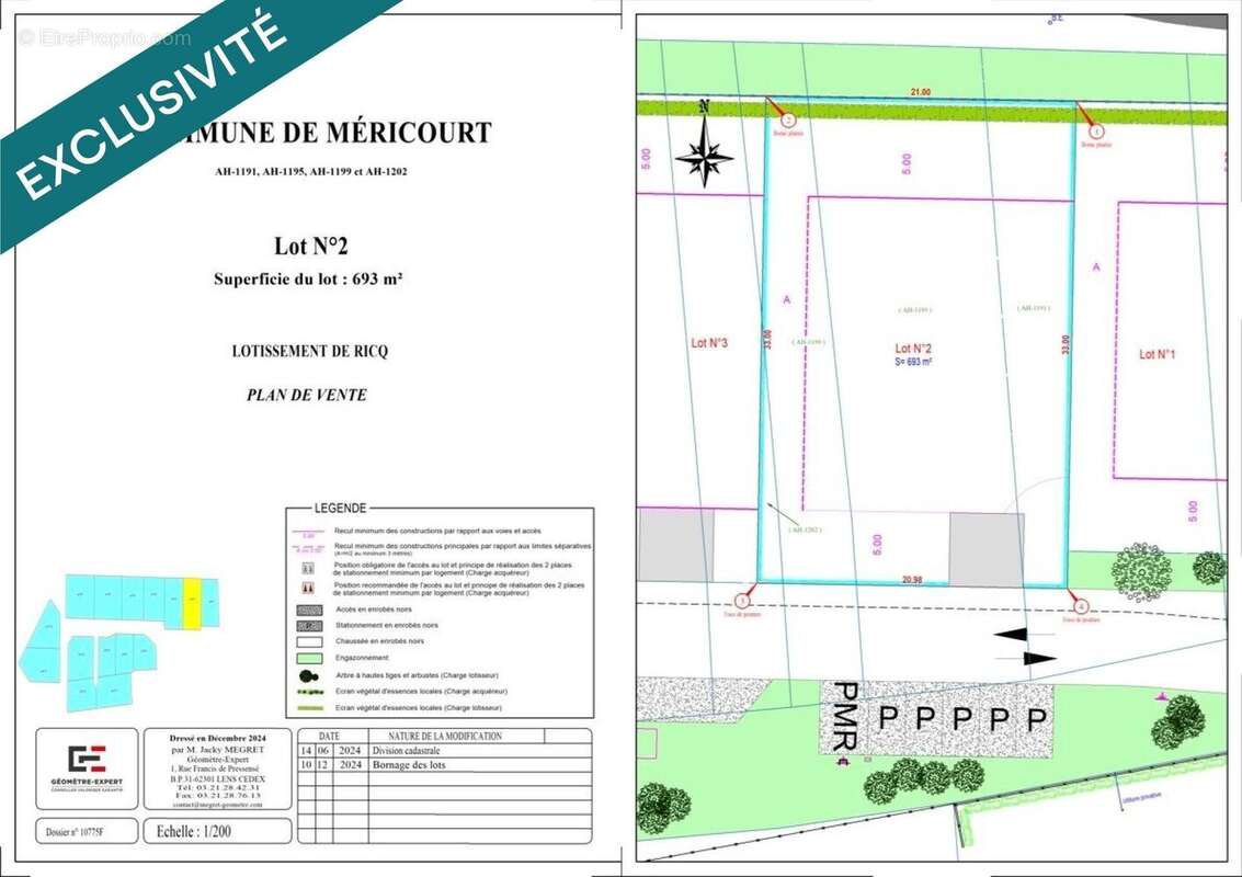 Photo 3 - Terrain à MERICOURT