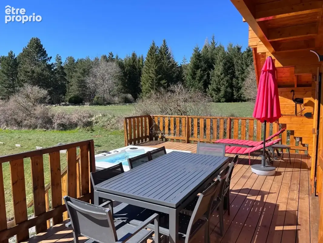 Chalet neuf avec spa  Saint-Sauveur-Camprieu  Idéal résidence secondaire ou location saisonnière - photo 3
