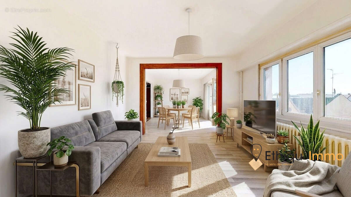 Appartement 92 m² à Strasbourg  - photo 6