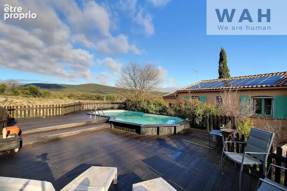 Vente maison plain pied 5 pieces, garage et piscine - notre- - photo 5