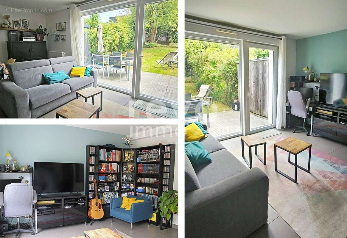 NANTES La Beaujoire / Maison 3 CHBRES + Jardin + place de parking - photo 4