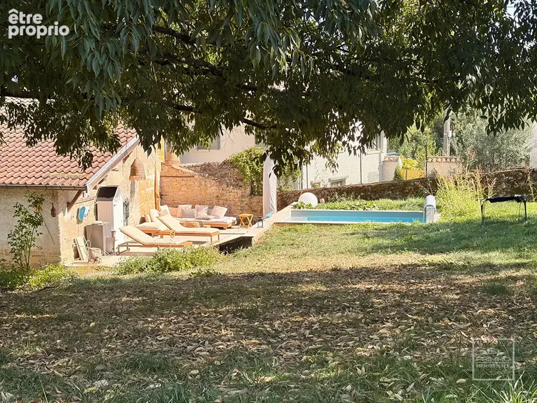 ST DIDIER MONT D'OR Corps de ferme XVIIe siècle, 2 maisons+revenus locatifs, piscine - photo 2