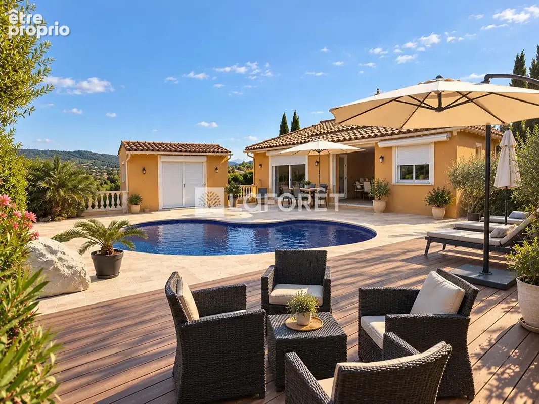Villa d'architecte 5 pièces de 170 m2 avec piscine et vue dégagée - photo 1