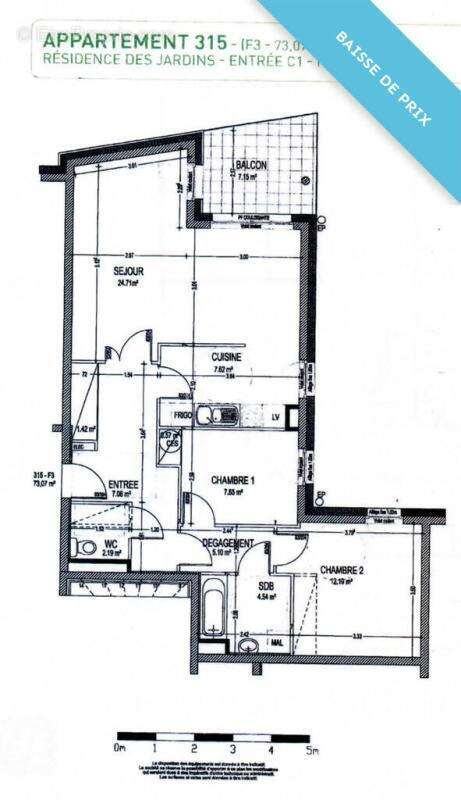 Vends à Terville bel appartement F3 dans résidence sécurisée - photo 13