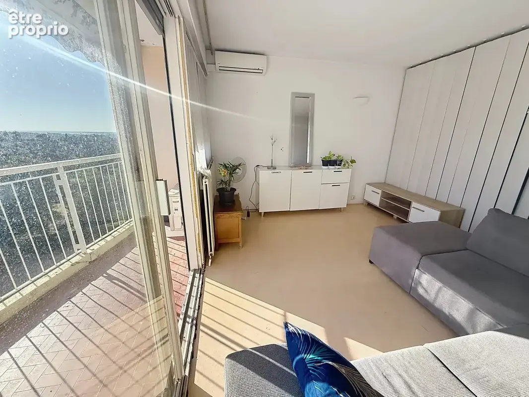 Cannes tassigny : vue mer grand studio residence seniors - photo 16