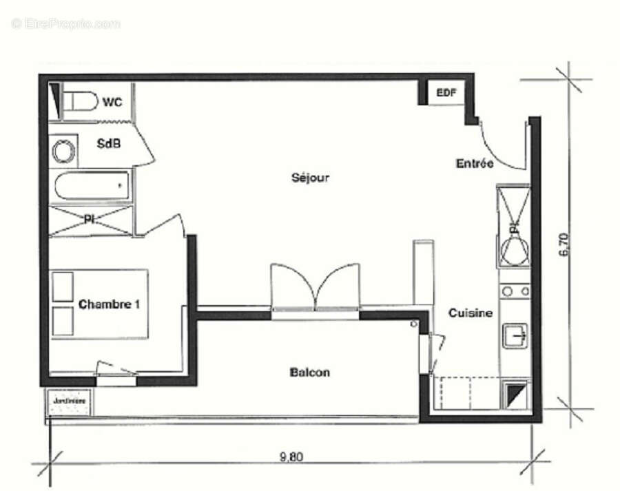Appartement à BORDEAUX