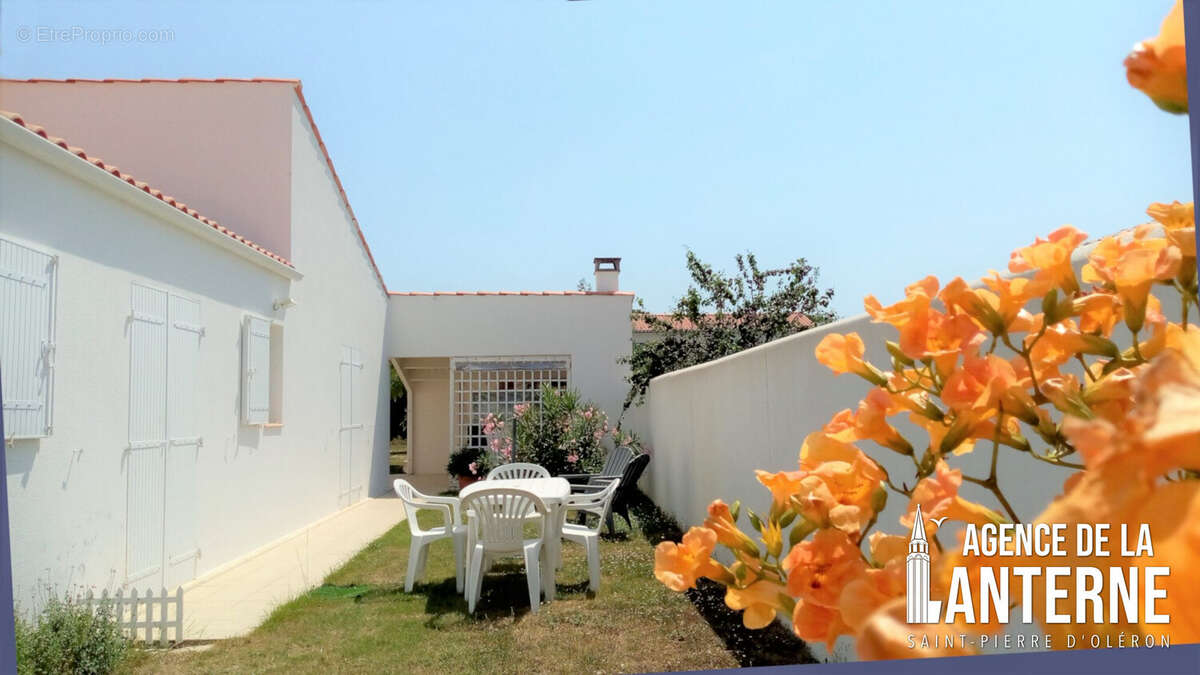 Jardin SO - Maison à SAINT-PIERRE-D'OLERON