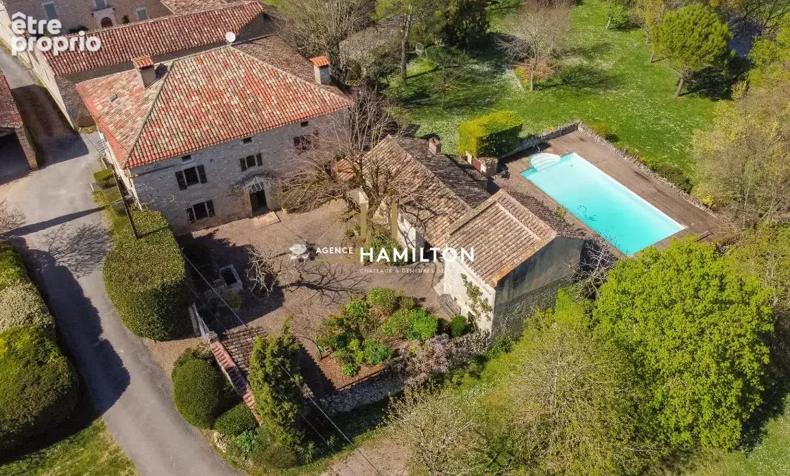 Ancien corps de ferme - domaine equestre - 4,5 ha - cordes-sur-ciel - photo 2