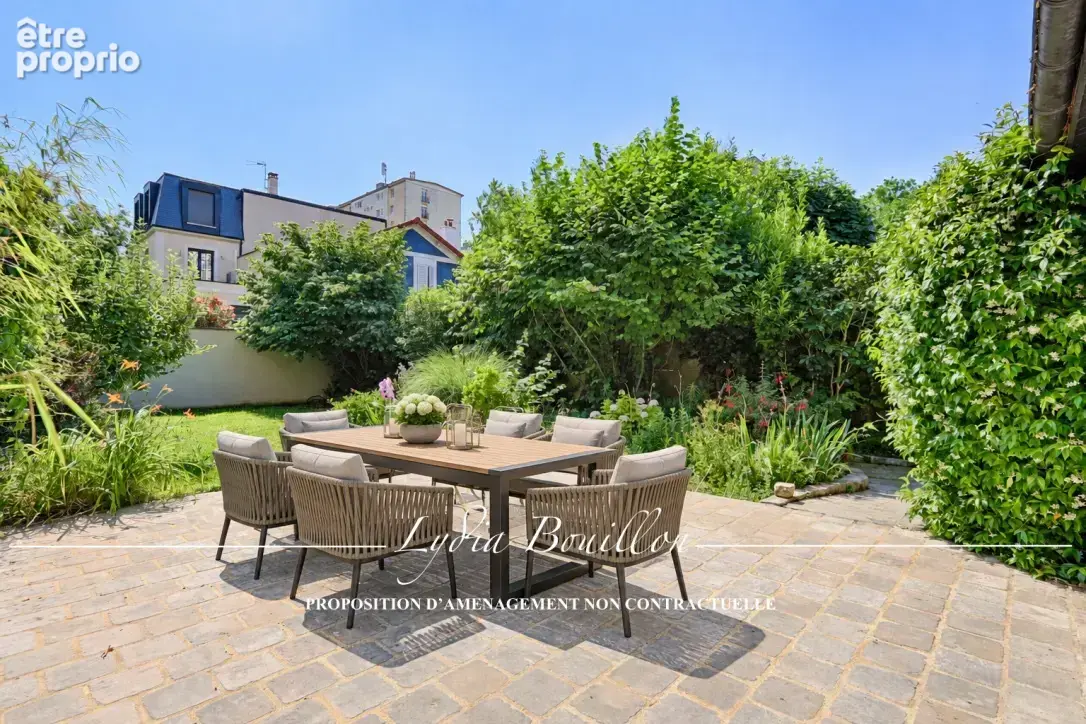 MONTROUGE centre-ville, Maison 147 m2, 5 pièces avec terrasse et très grand jardin - photo 4