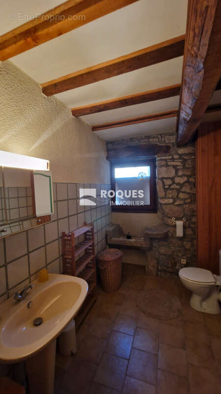 Au pied du Larzac méridional, dans superbe village, maison de village en pierre rénovée 69 m2 habitables, cave - photo 9