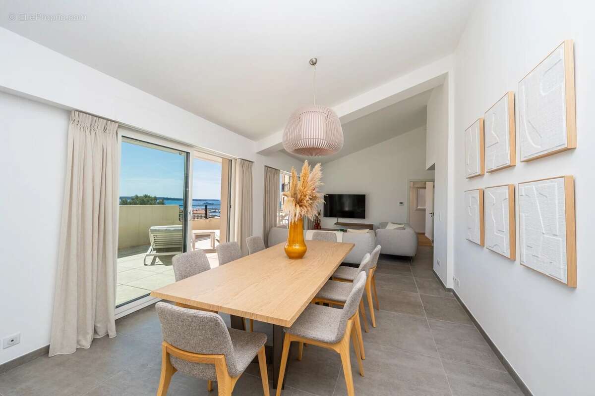 Superbe penthouse vue mer panoramique avec triple garage cannes centre - photo 10