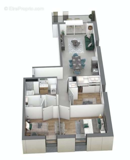 Appartement à SCHILTIGHEIM