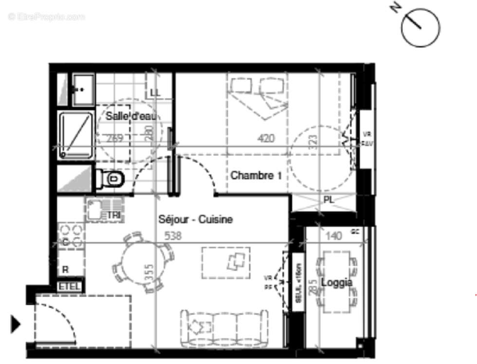Appartement à MASSY