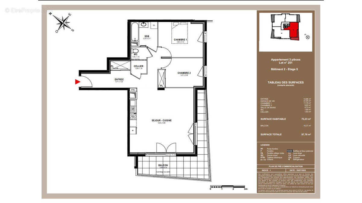 Appartement à THONON-LES-BAINS