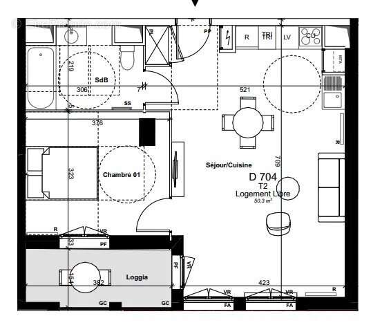 Appartement à BORDEAUX