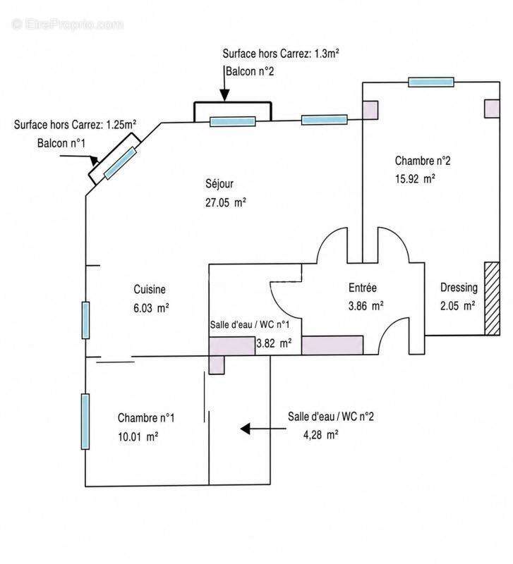 Appartement à BEAUSOLEIL